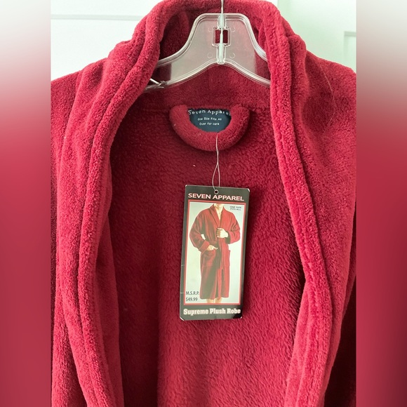 Seven Apparel Supreme Plush Robe One Size Fits All - Picture 3 of 3